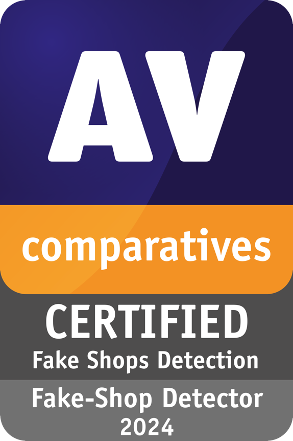 Fake-Shop Detector AV-Comparatives Siegel